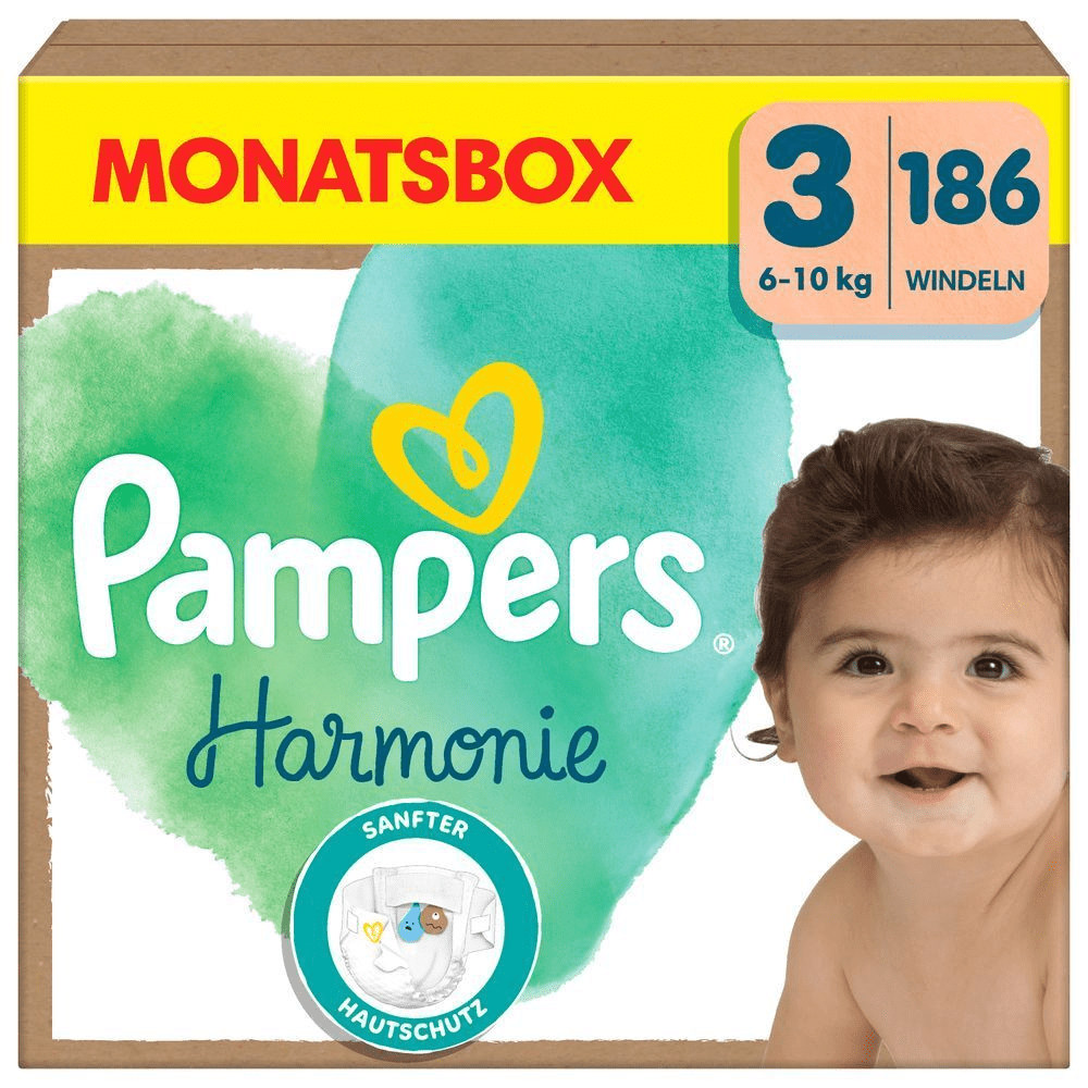 Bild: Pampers Harmonie Baby Windeln Größe 3 