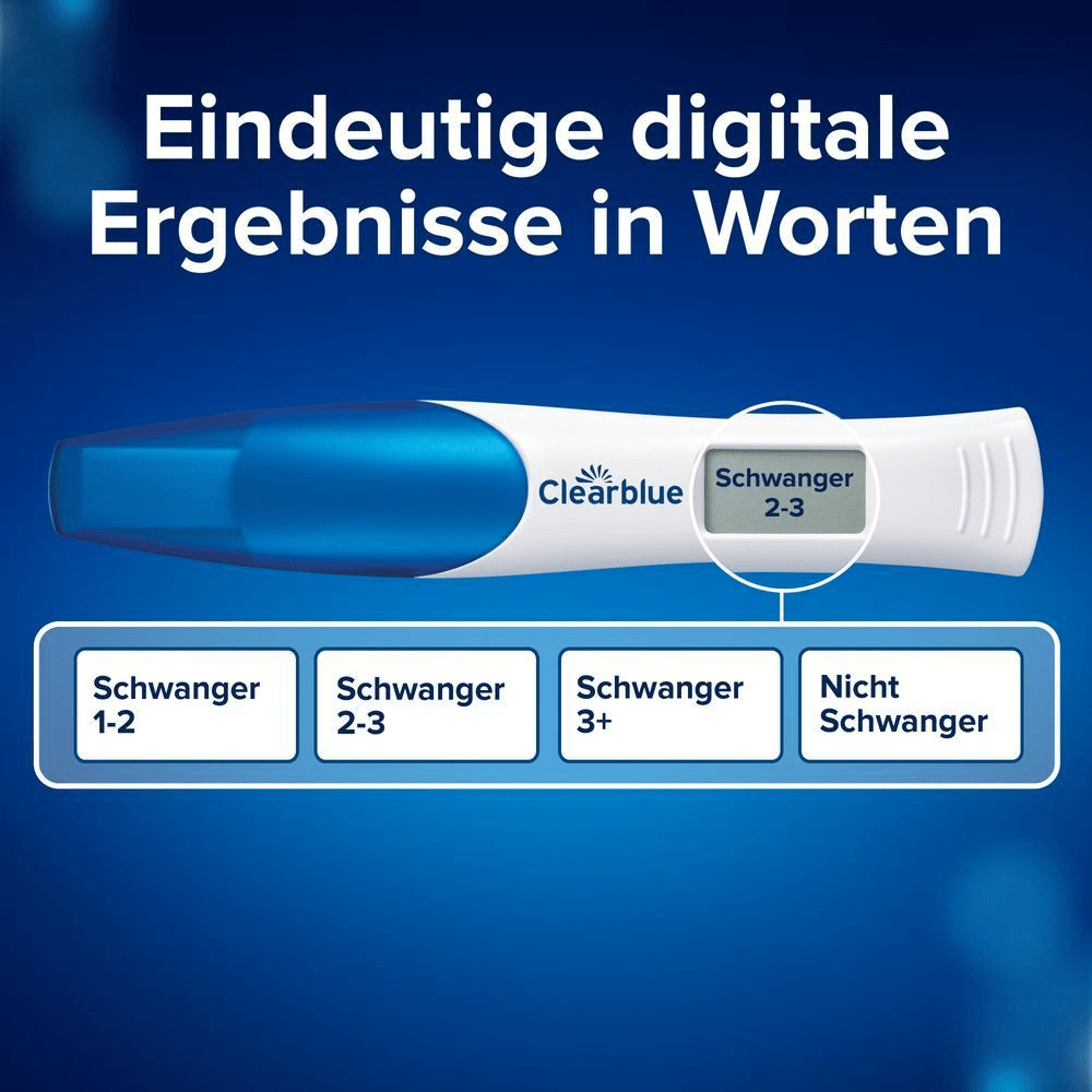 Bild: Clearblue Schwangerschaftstest Kombipack 