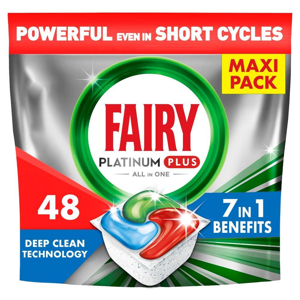 Bild: FAIRY Platinum Plus All In One Spülmaschinentabs 