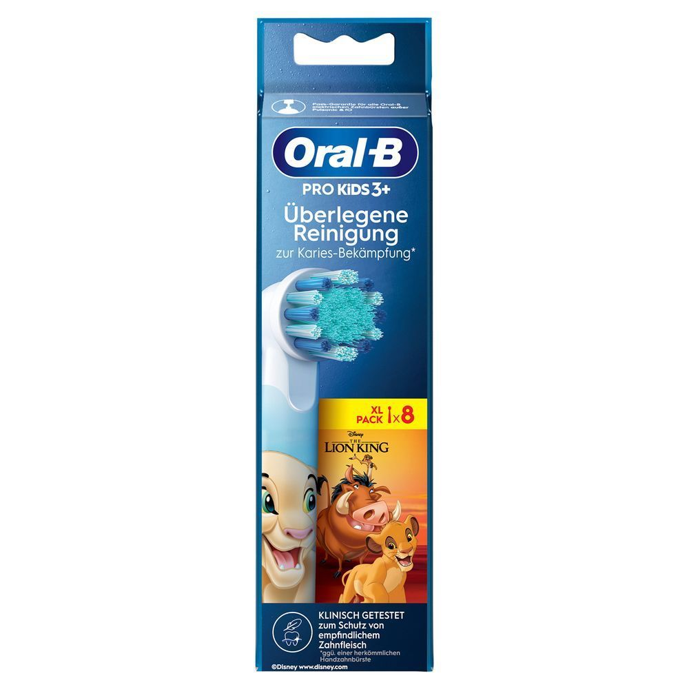 Bild: Oral-B Pro Kids König der Löwen Aufsteckbürsten für elektrische Zahnbürste 