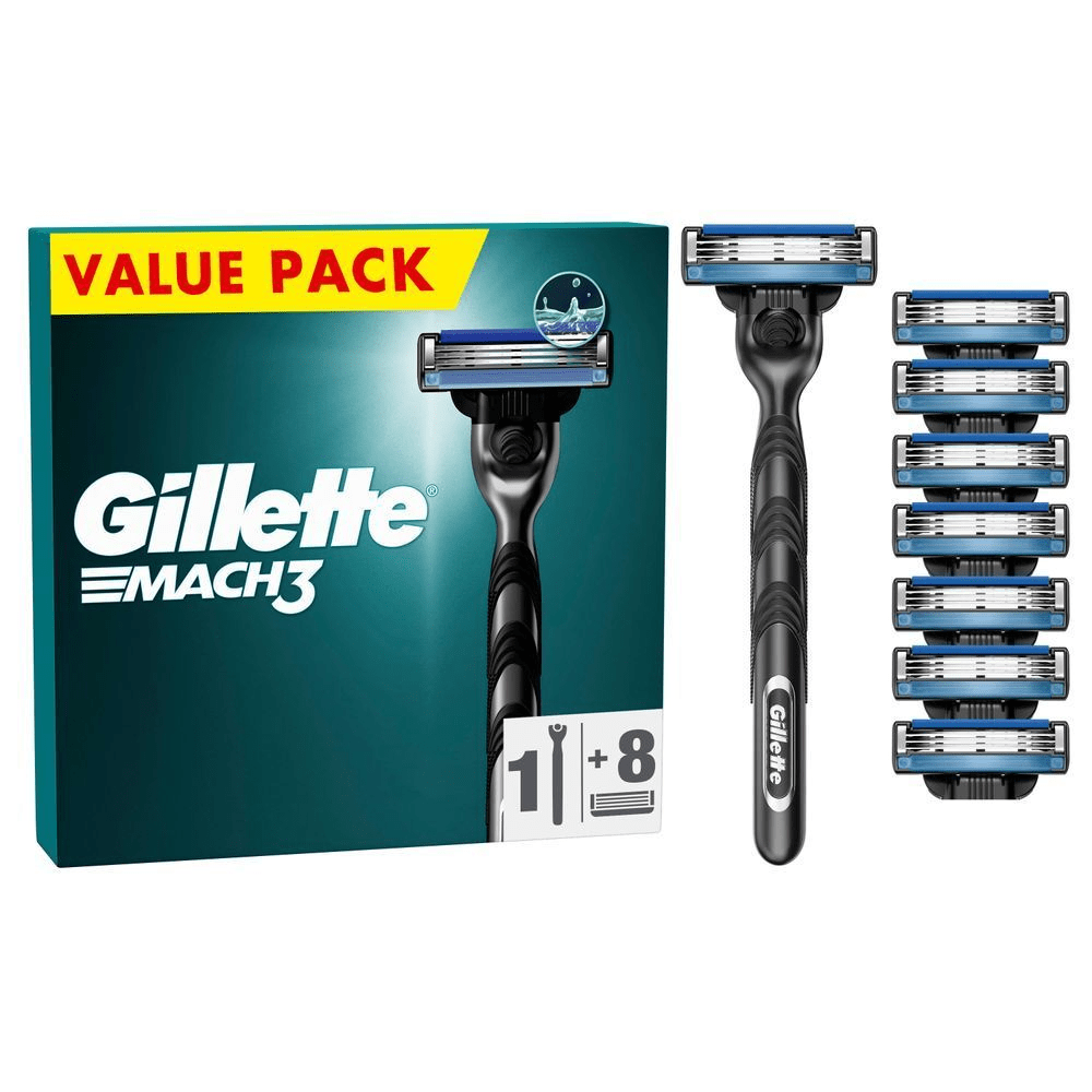 Bild: Gillette Mach3 Rasierer für Männer 