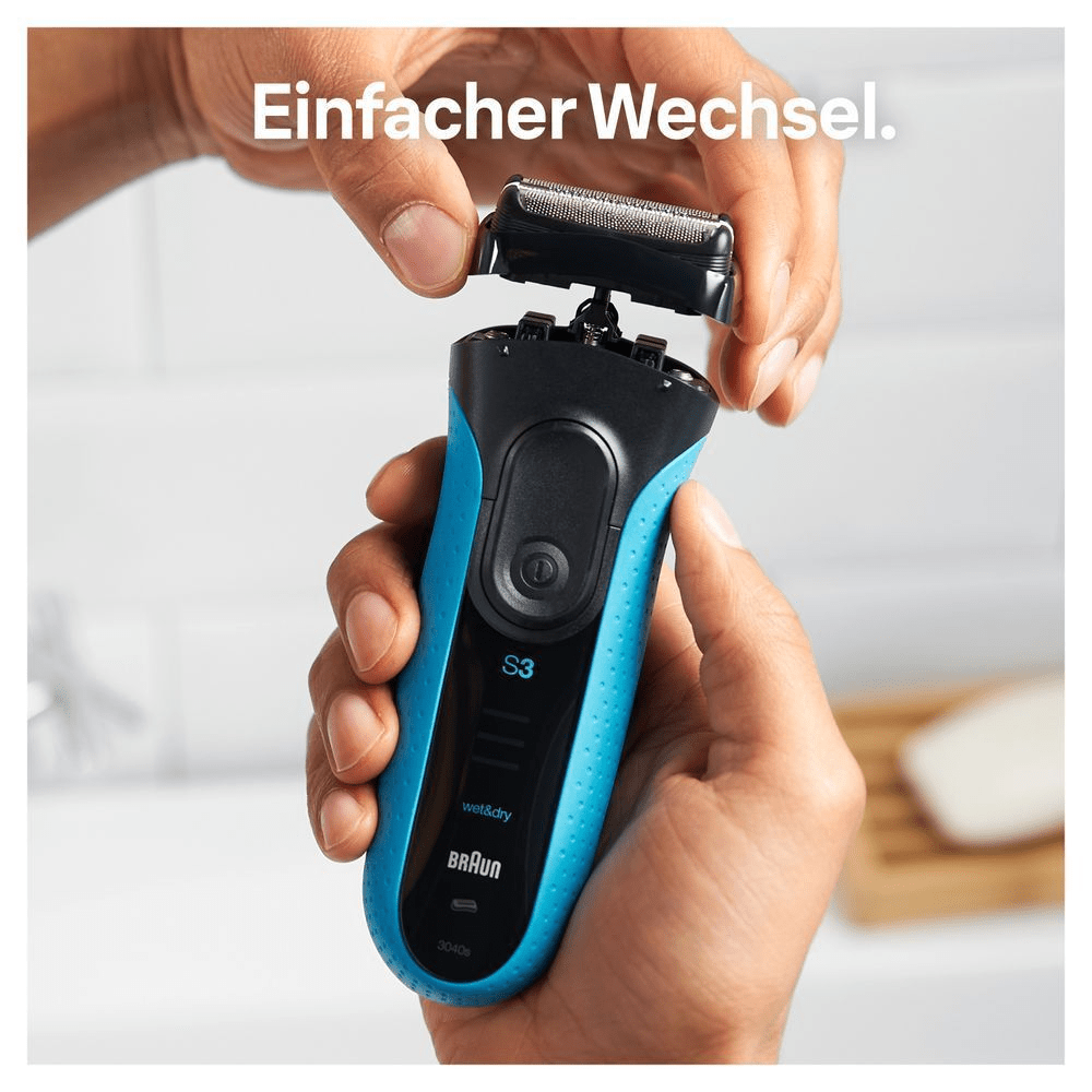 Bild: Braun Series 3 32B Elektrorasierer Ersatzscherteil – Schwarz 