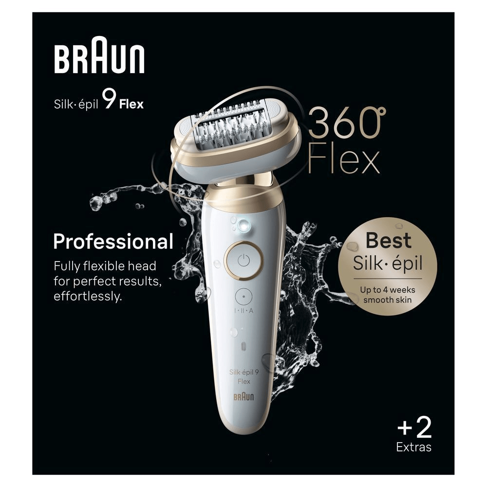 Bild: Braun Silk-épil 9 Flex 9-011 Weiß/Gold 