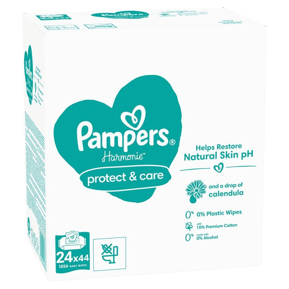 Bild: Pampers Harmonie Protect & Care Feuchttücher 