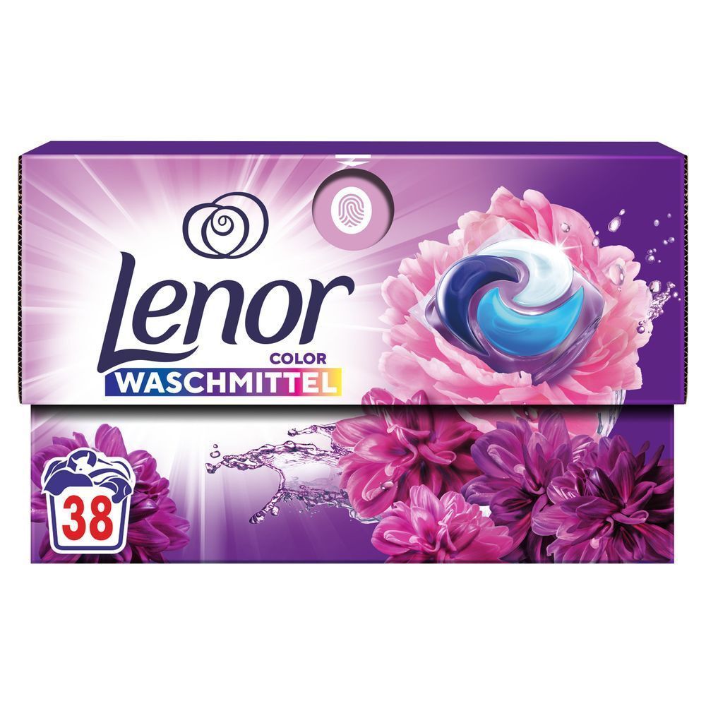 Bild: Lenor Waschmittel PODS Color Amethyst Blütentraum 