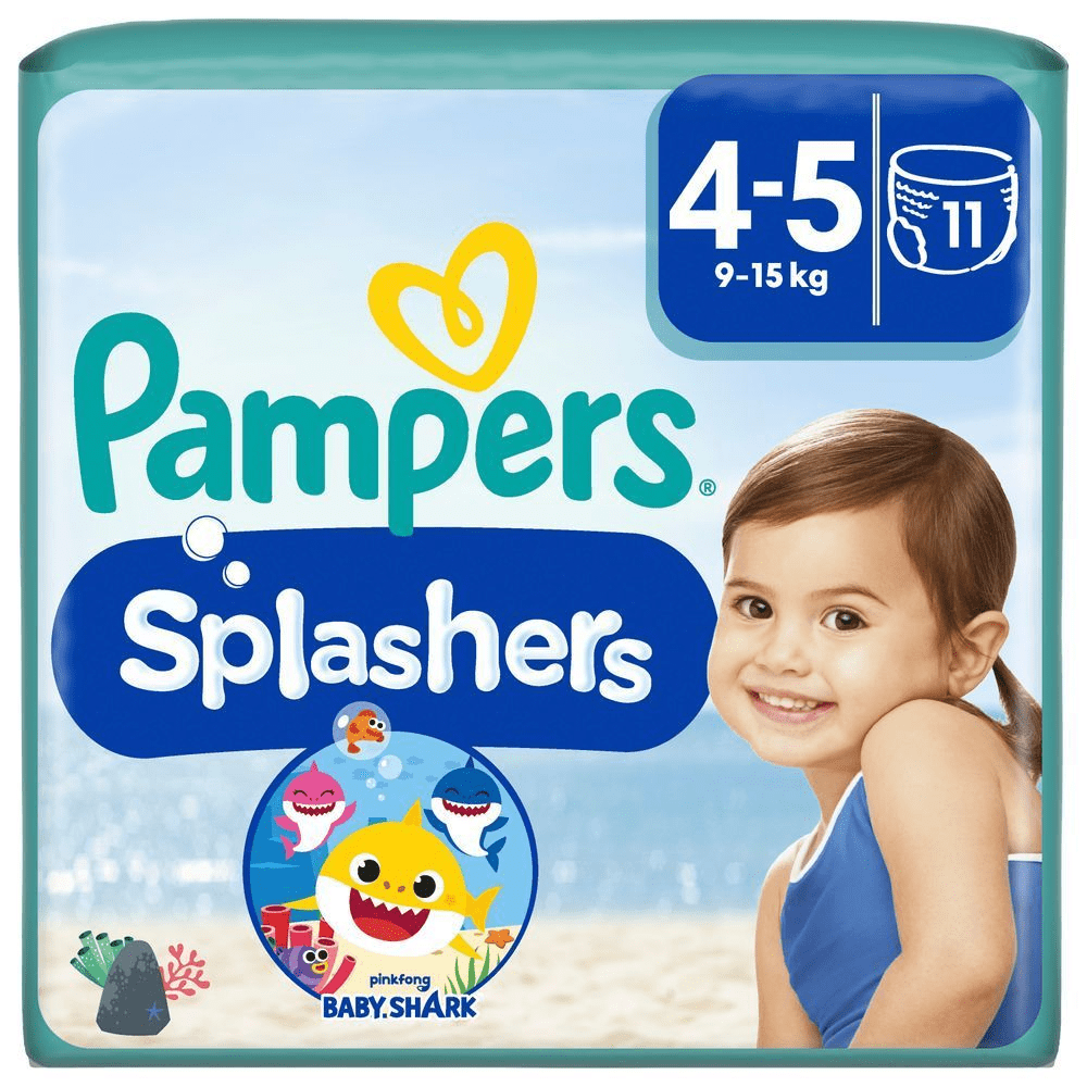 Bild: Pampers Splashers Größe 4-5, 9-15kg 