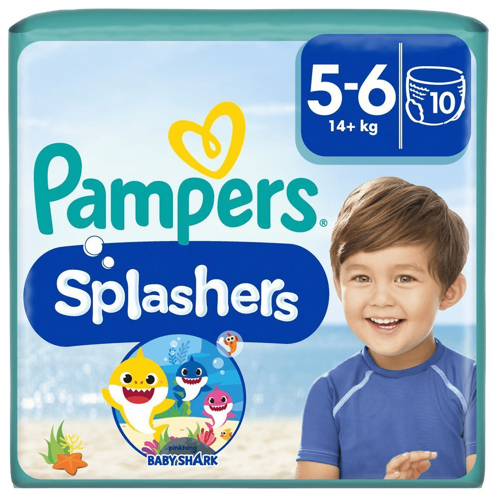 Bild: Pampers Splashers Größe 5-6, 14+ kg 