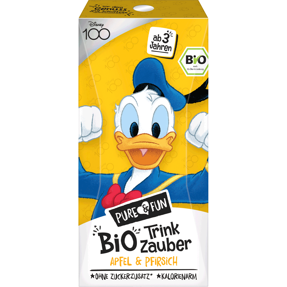 Bild: Pure & Fun Disney Bio Trink Zauber Apfel & Pfirsich 