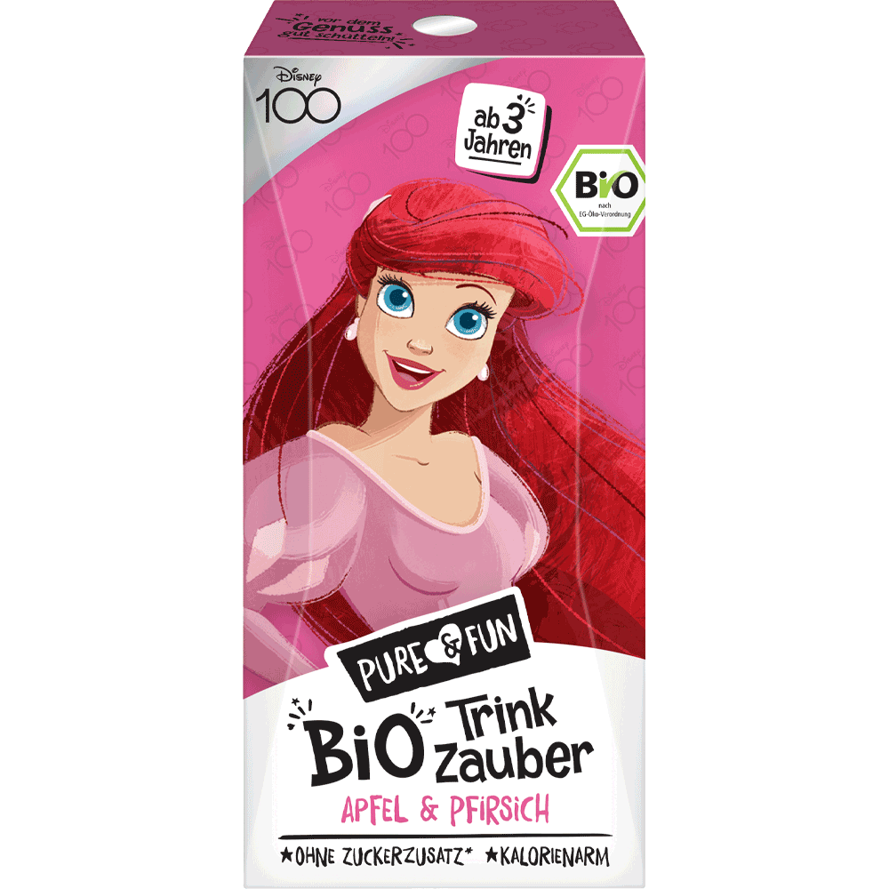 Bild: Pure & Fun Disney Bio Trink Zauber Apfel & Pfirsich 