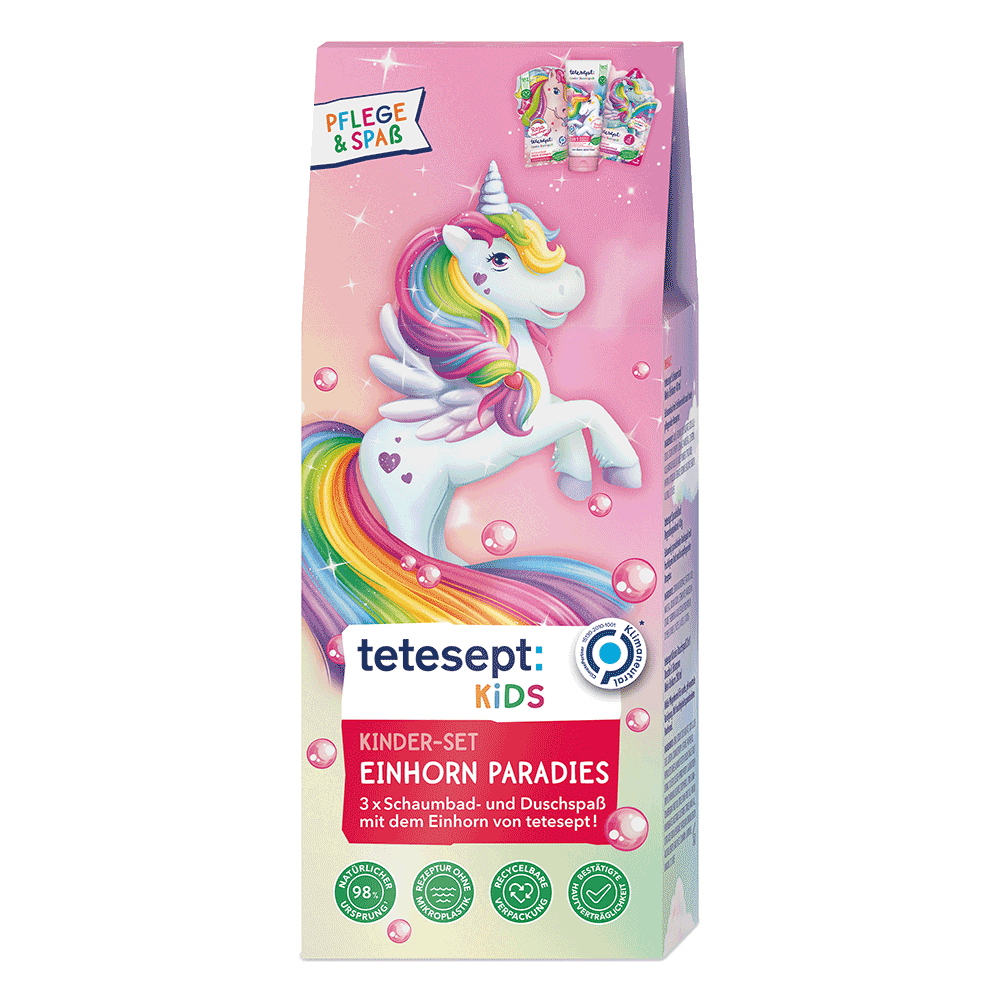 Bild: tetesept: Kids Kinder-Set Einhorn Paradies 