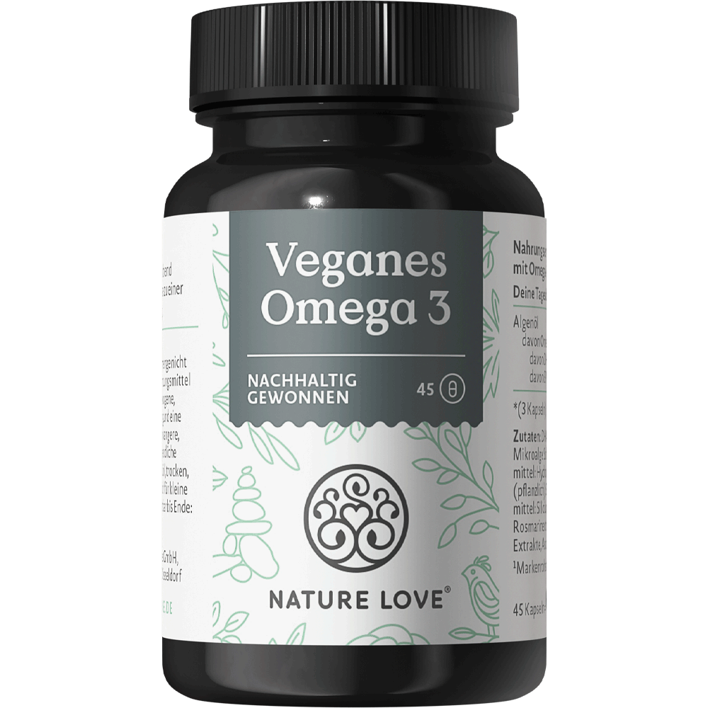 Bild: NATURE LOVE Veganes Omega 3 