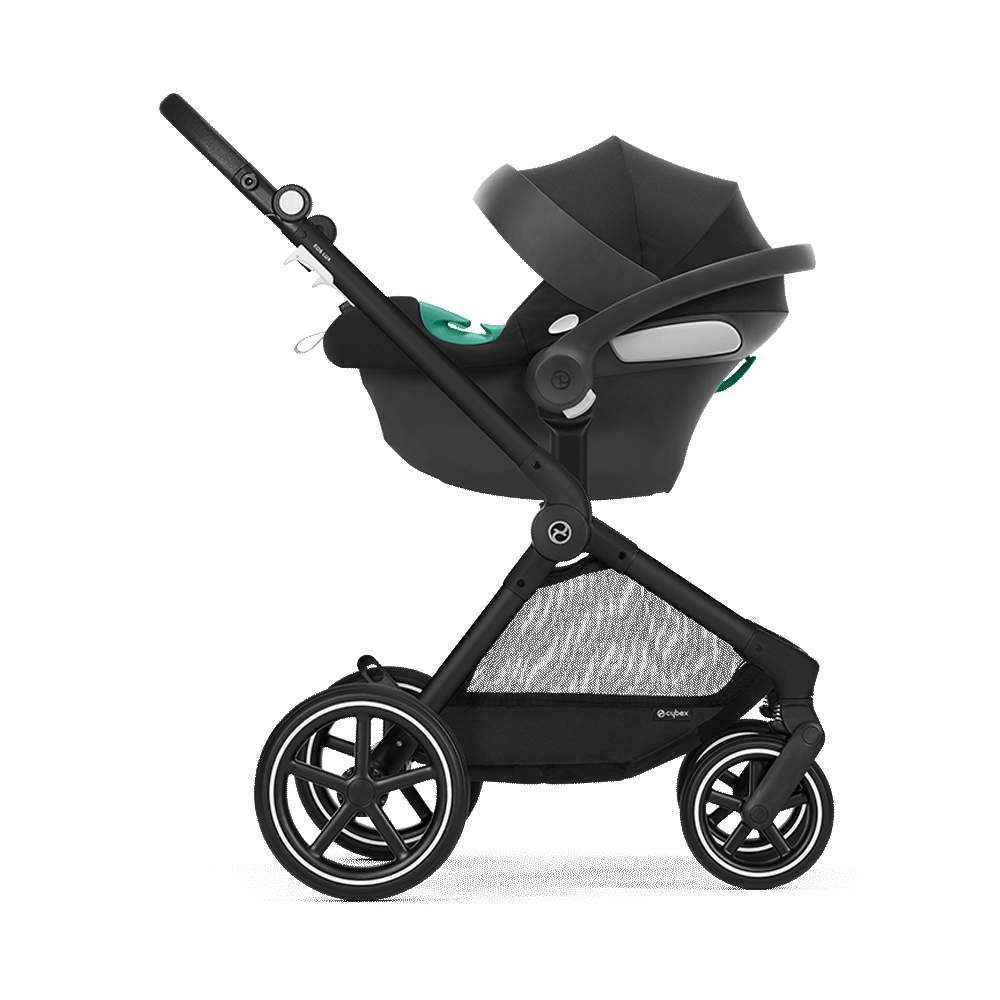 Bild: Cybex Aton B2 i-Size Babyschale inkl. Base One Volcano Black