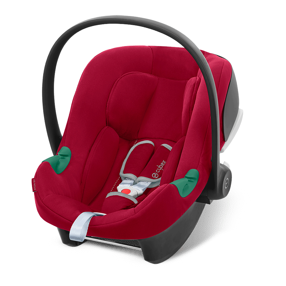 Bild: Cybex Aton B2 i-Size Babyschale inkl. Base One Dynamic Red