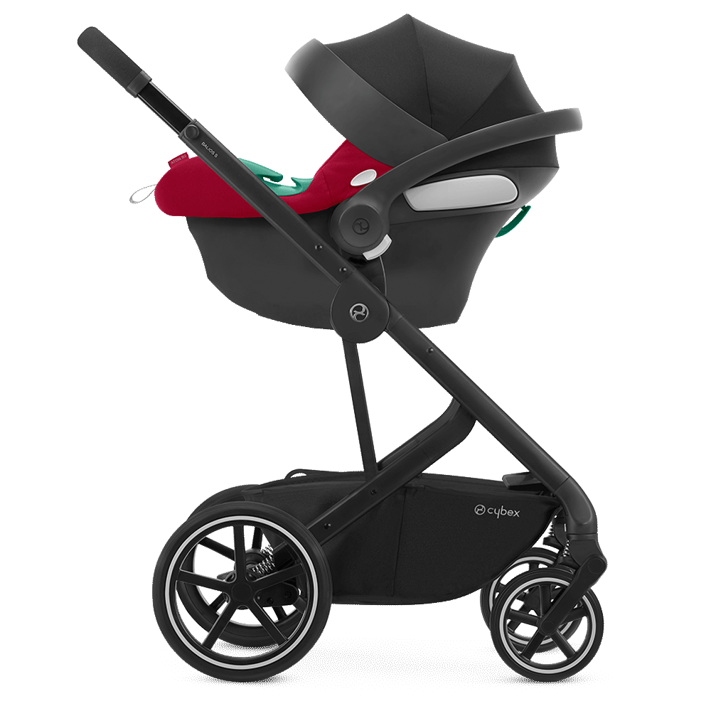 Bild: Cybex Aton B2 i-Size Babyschale inkl. Base One Dynamic Red