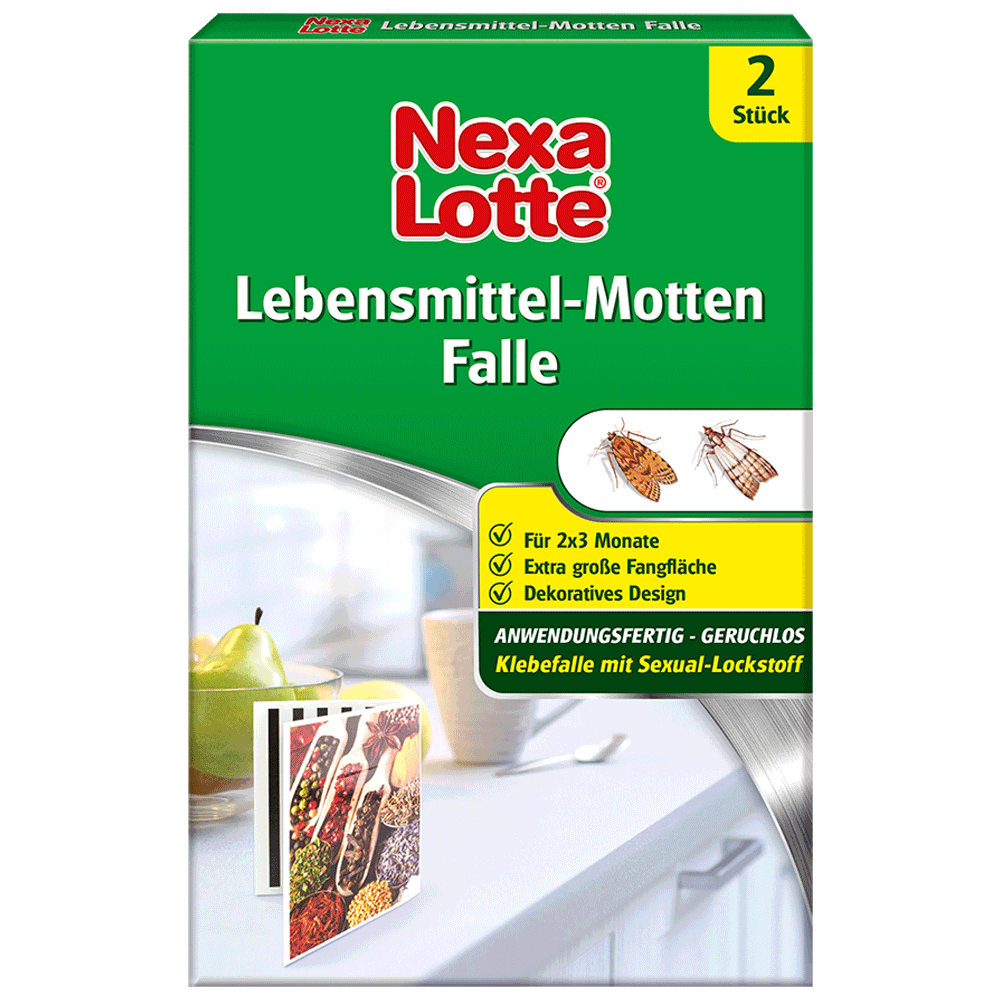 Bild: Nexa Lotte Lebensmittelmotten Falle 