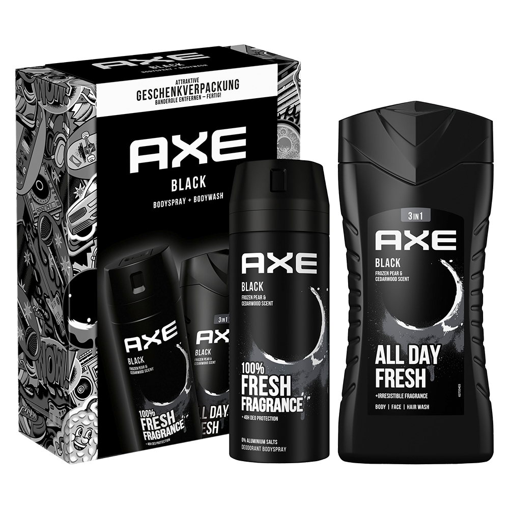 Bild: AXE Geschenkset Black 