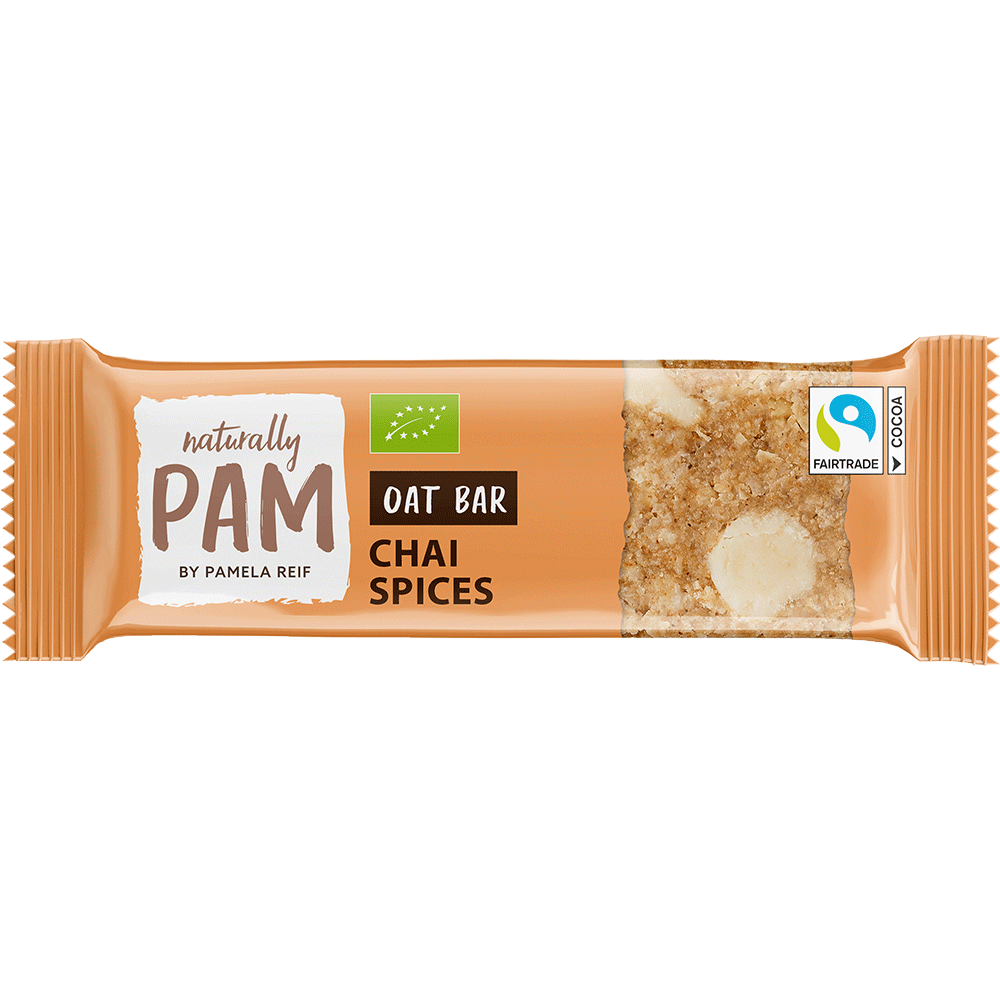 Bild: Naturally PAM by Pamela Reif Oat Bar Chai Spices 