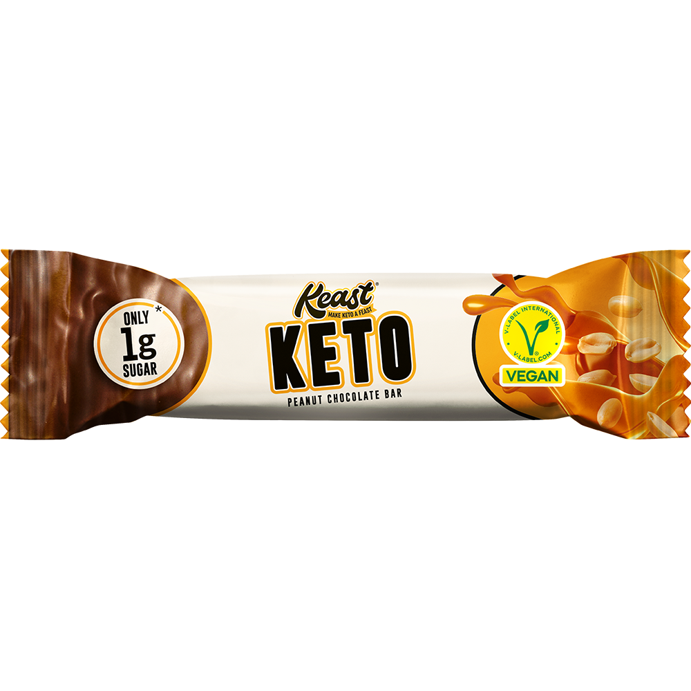 Bild: KETO Peanut Chocolate Bar On The Go 