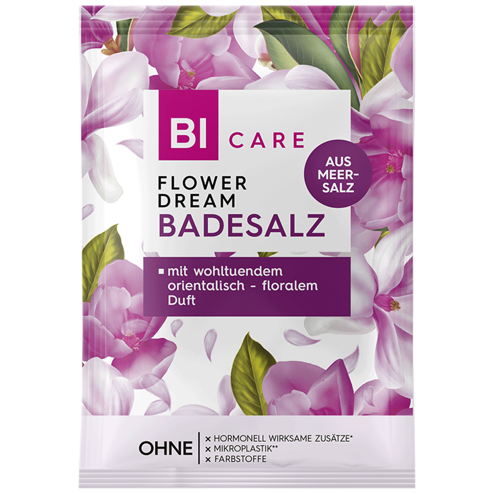 Bild: BI CARE Badesalz Flower Dream 