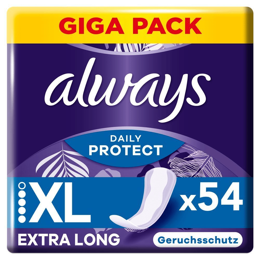 Bild: always Daily Protect Extra Long Slipeinlagen 