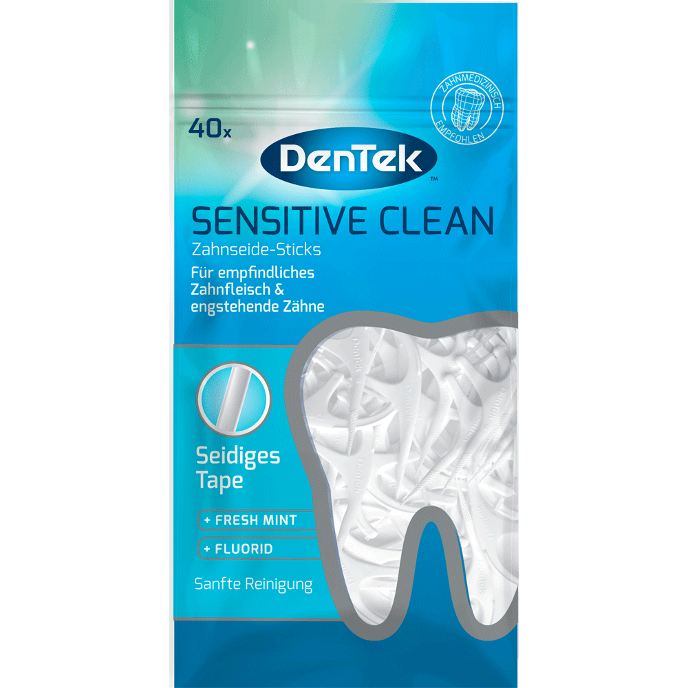 Bild: DenTek Sensitive Clean Zahnseide Sticks 