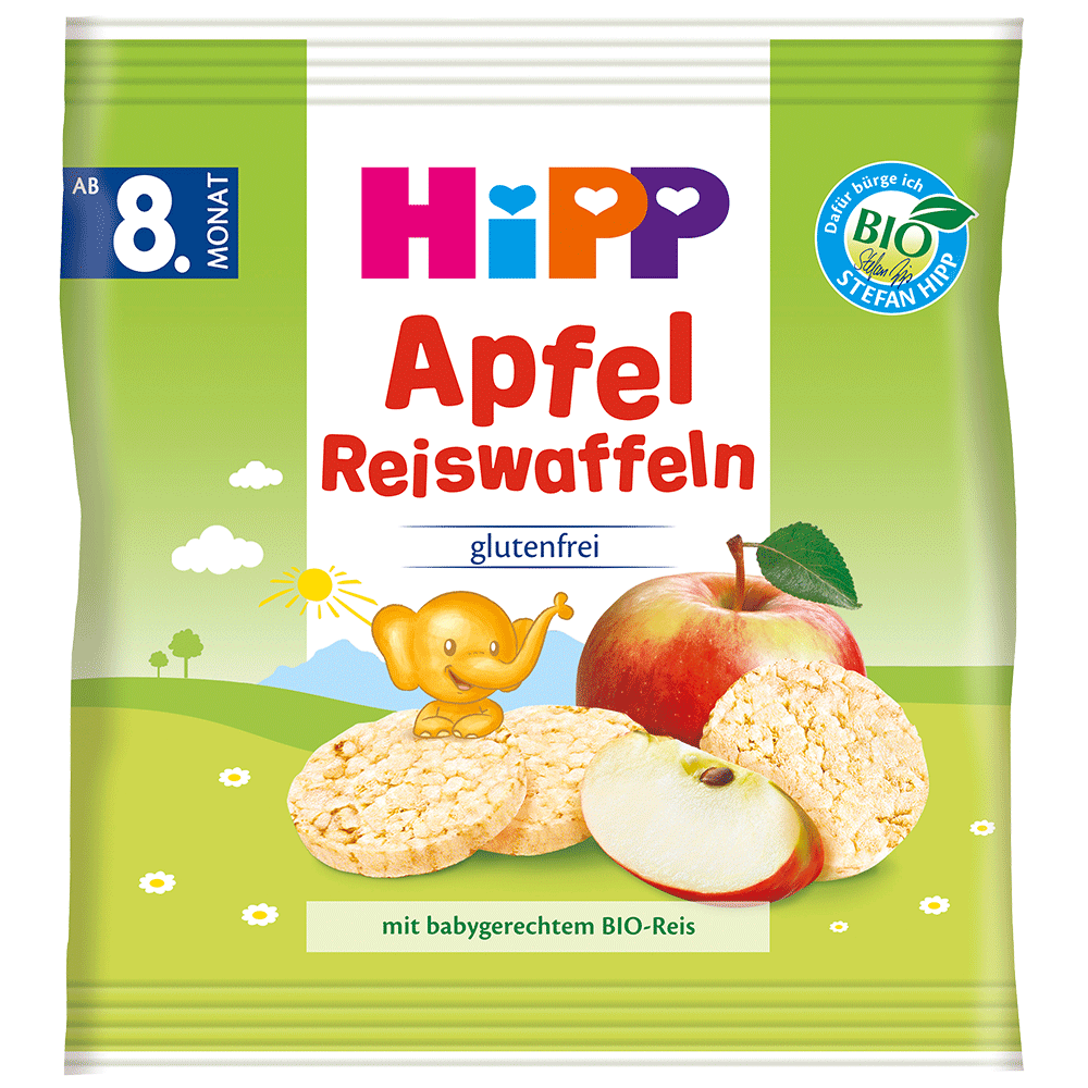 Bild: HiPP Apfel Reiswaffeln 