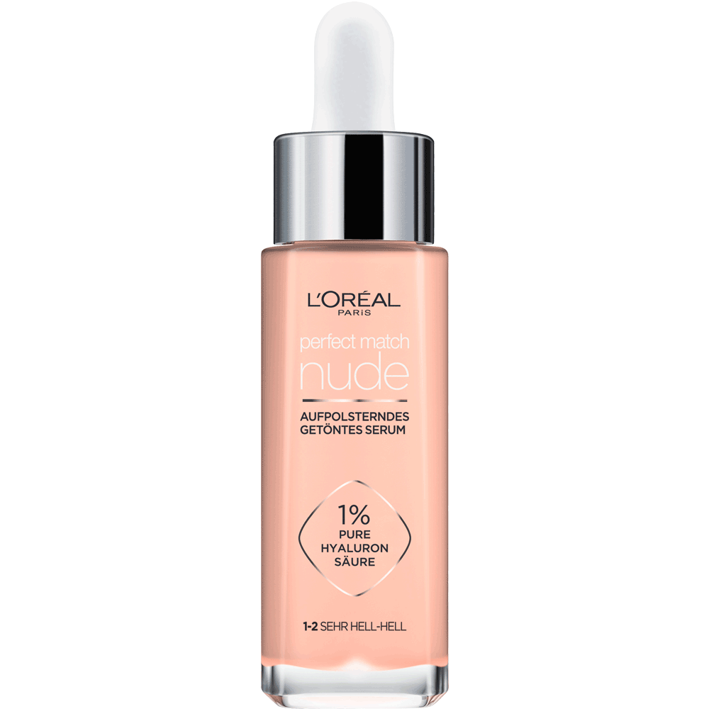 Bild: L'ORÉAL PARIS Perfect Match Aufpolsterndes Getöntes Serum 1-2