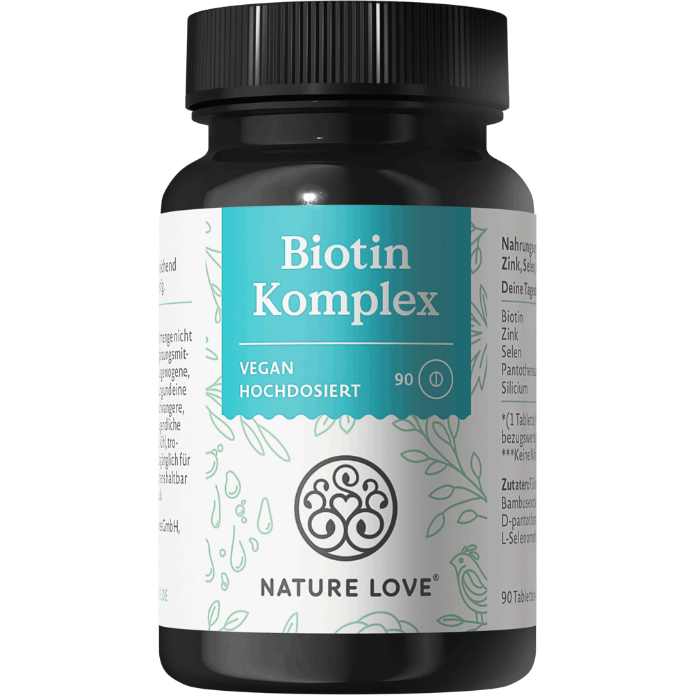 Bild: NATURE LOVE Biotin Komplex 