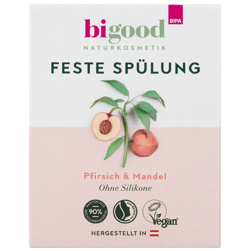 Bild: bi good Feste Spülung Pfirsich & Mandel 