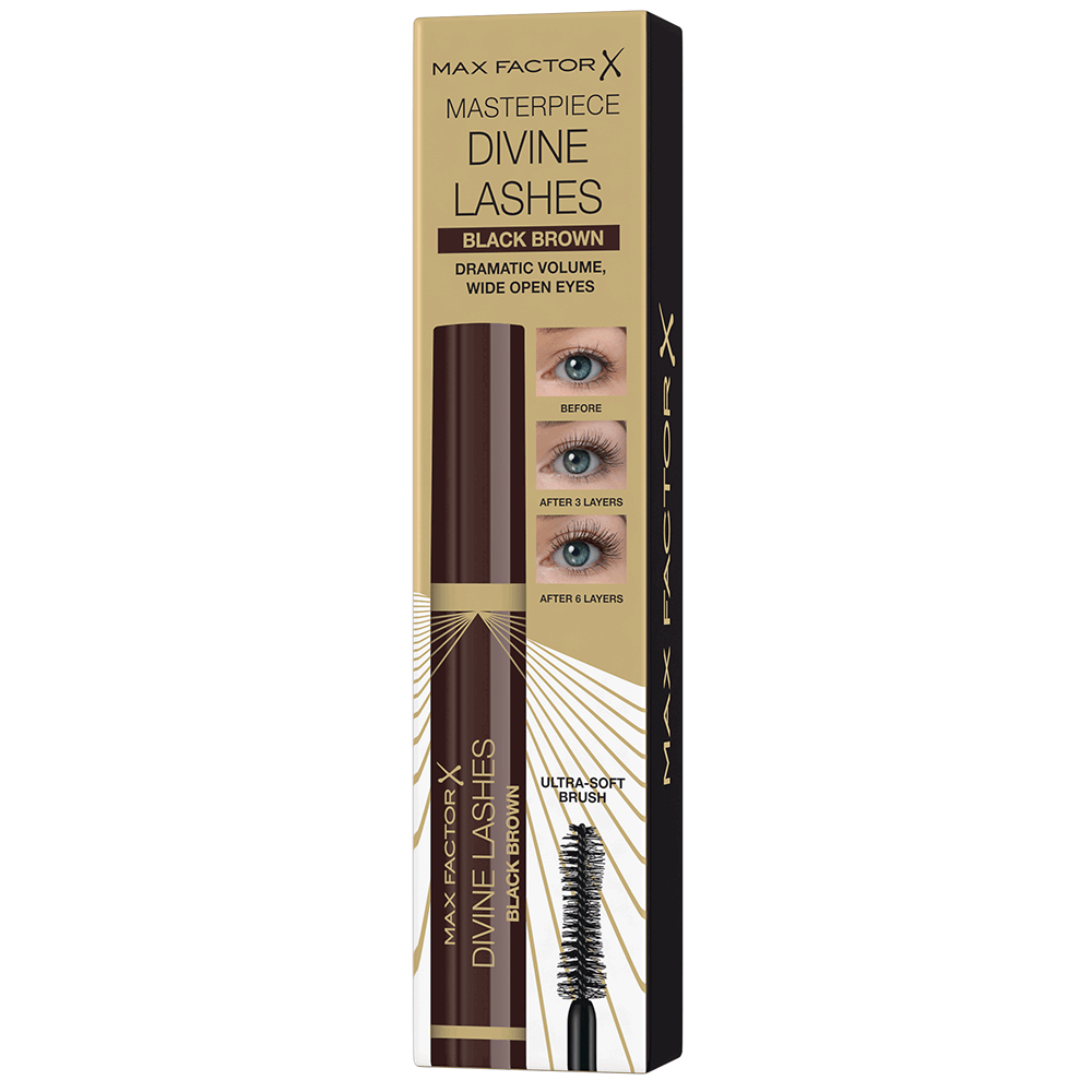 Bild: MAX FACTOR Masterpiece Divine Lashes Mascara blackbrown