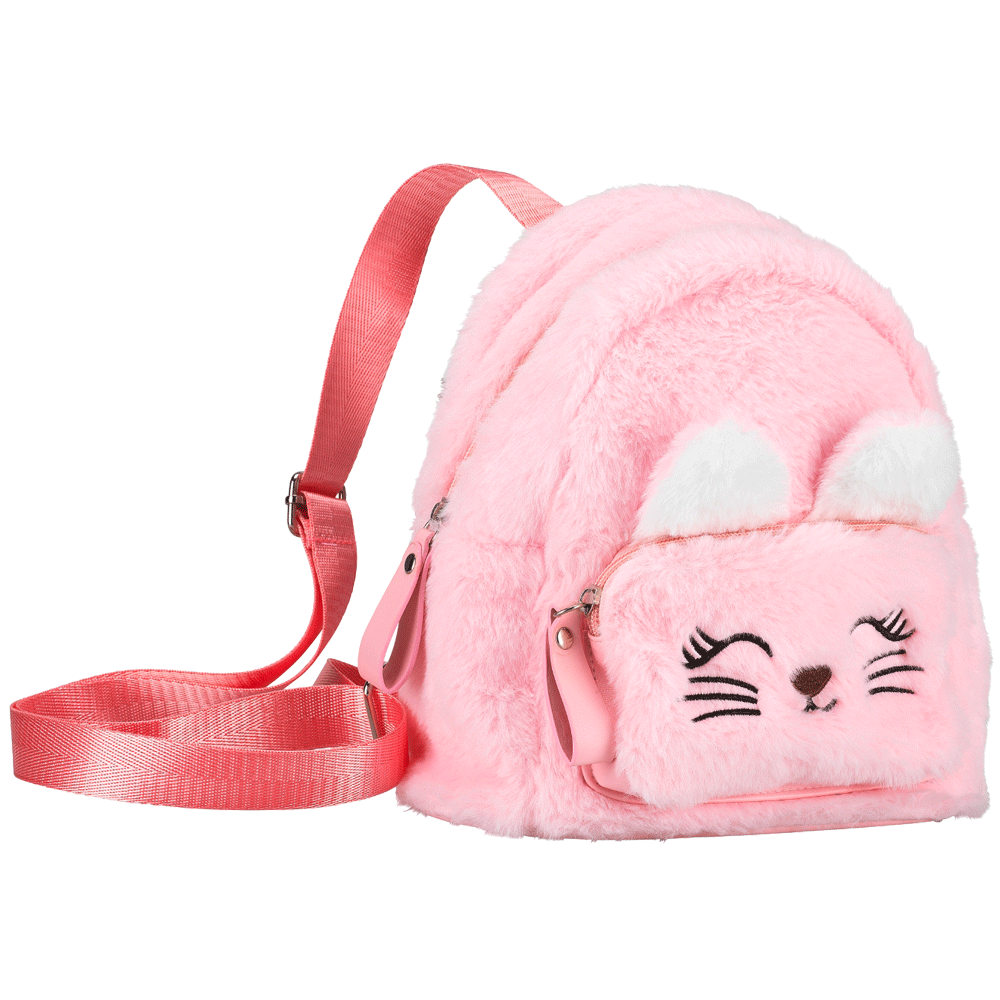 Bild: BI STYLED Kinderrucksack Plüschkatze 