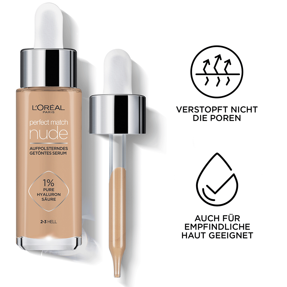 Bild: L'ORÉAL PARIS Perfect Match Serum 0,5-2 sehr hell