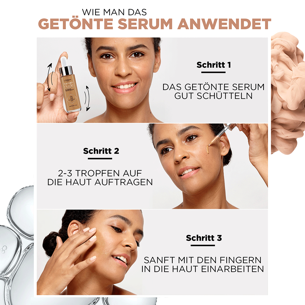 Bild: L'ORÉAL PARIS Perfect Match Serum 0,5-2 sehr hell