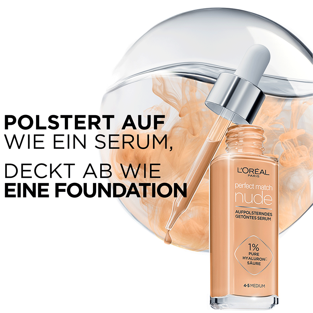 Bild: L'ORÉAL PARIS Perfect Match Serum 3-4 hell-mittel