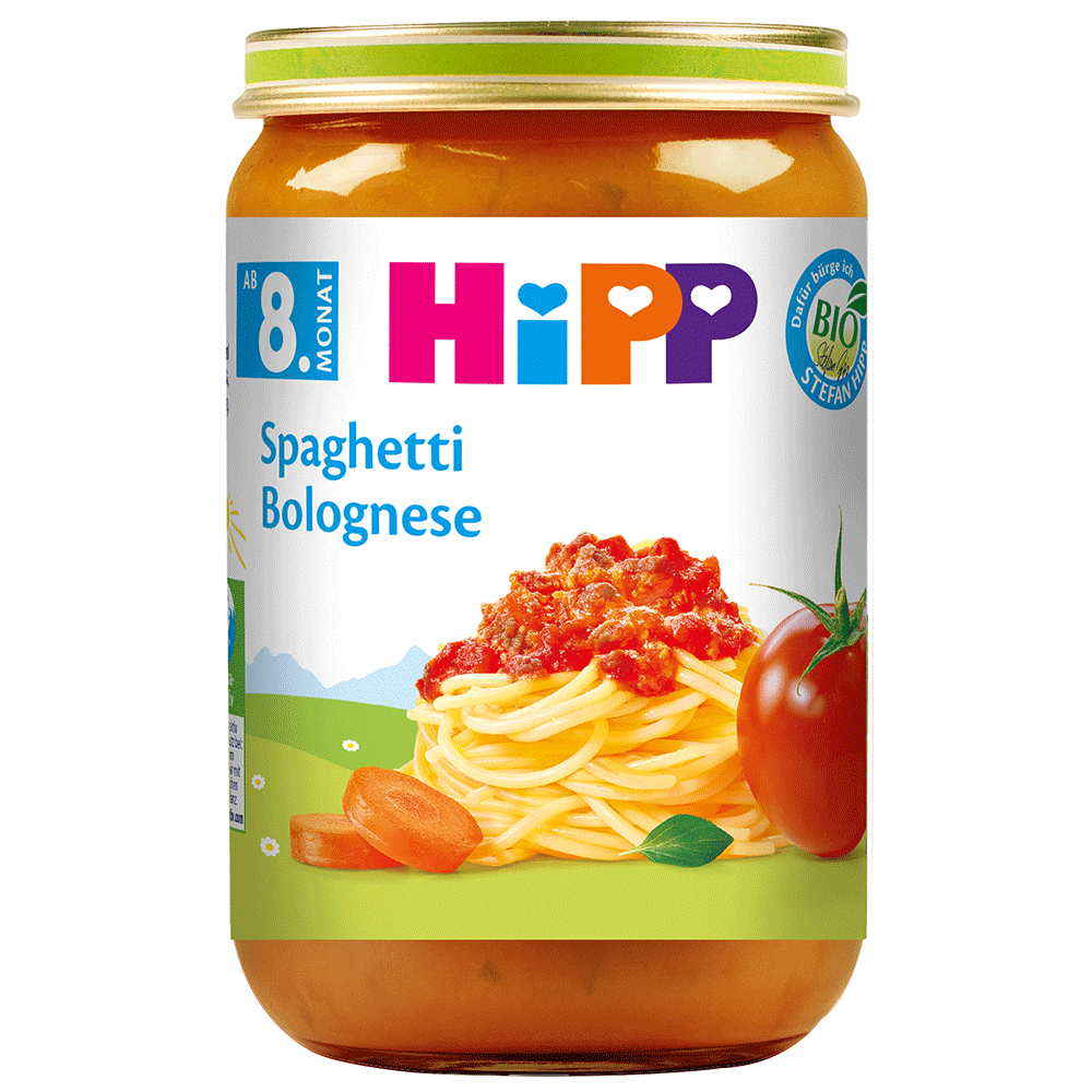 Bild: HiPP Spaghetti Bolognese 