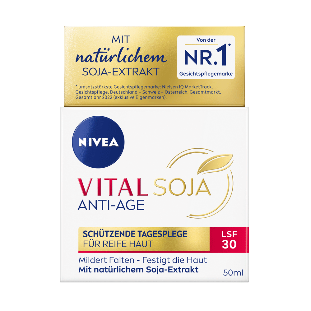 Bild: NIVEA VITAL SOJA Anti-Age Tagespflege LSF 30 