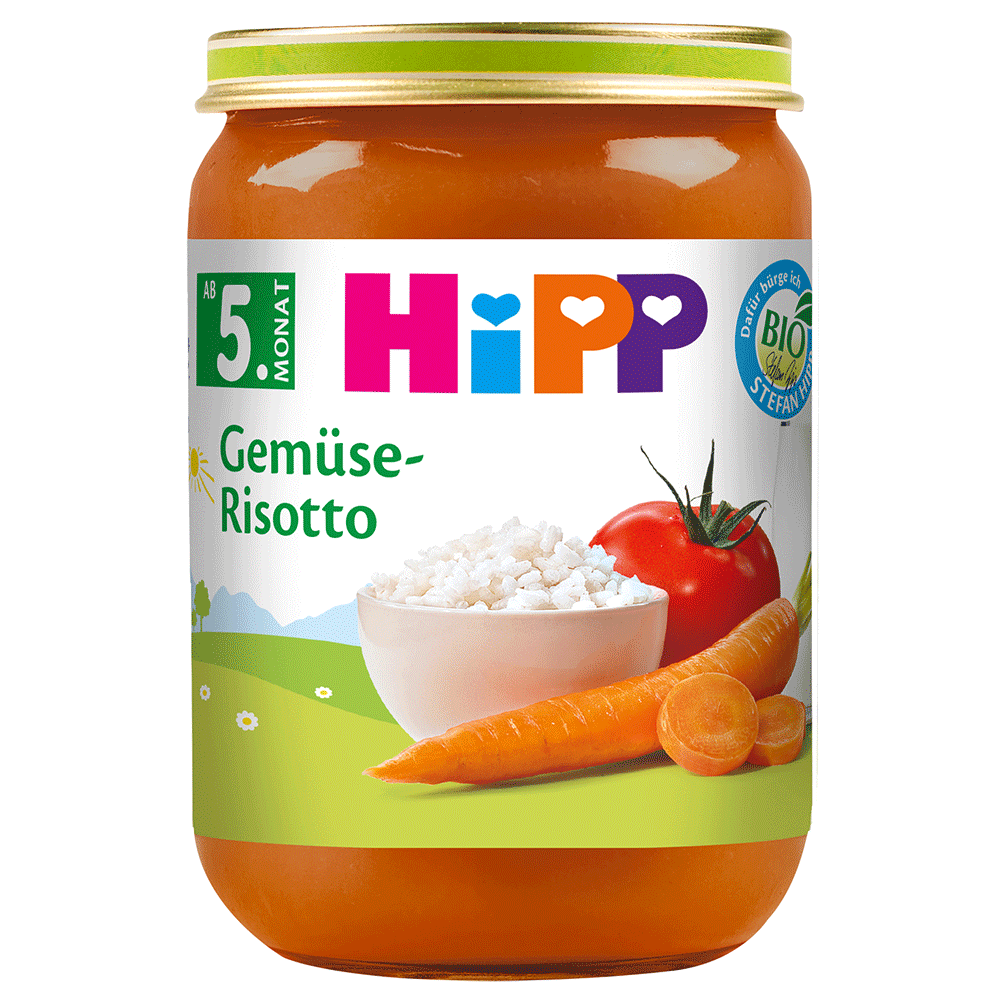 Bild: HiPP Gemüse Risotto 