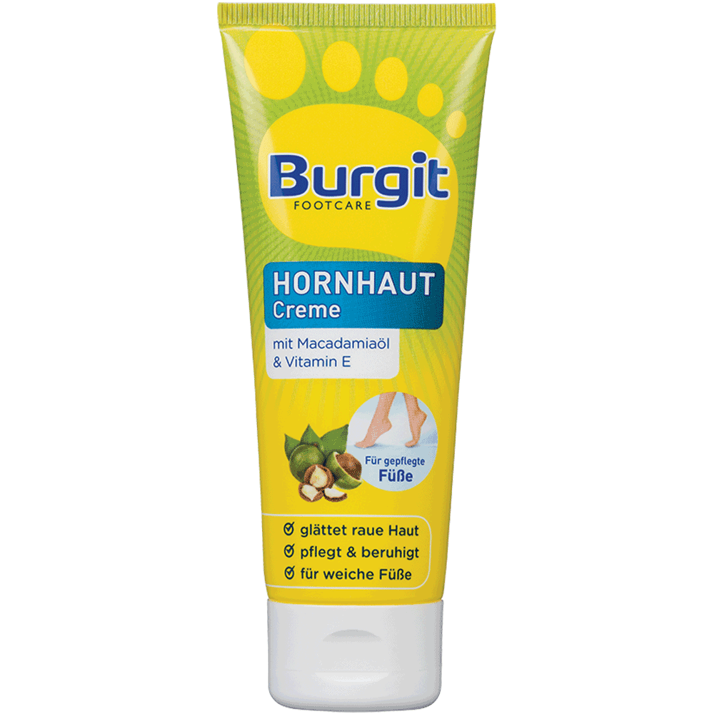 Bild: Burgit Footcare Hornhaut Creme 