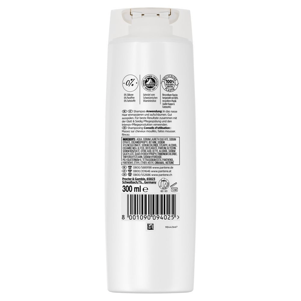 Bild: PANTENE PRO-V Pro-V Glatt & Seidig Shampoo 