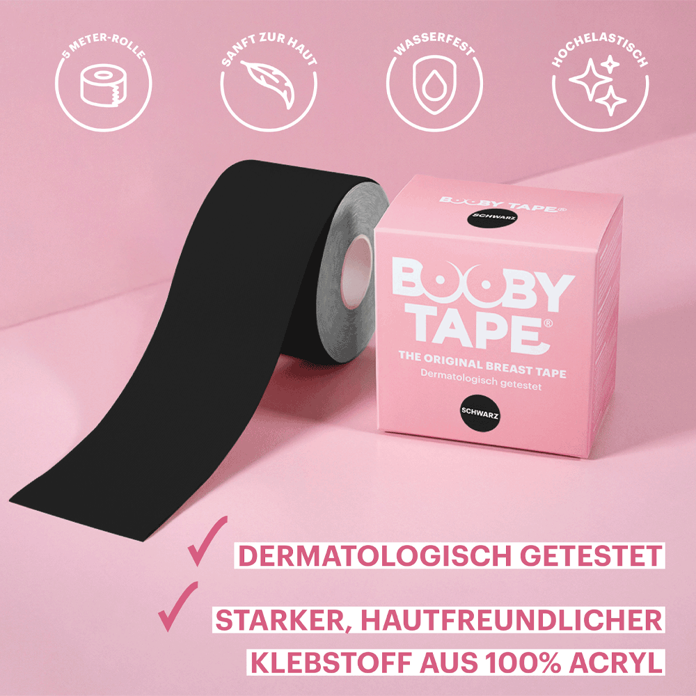 Bild: Booby Tape Schwarz 