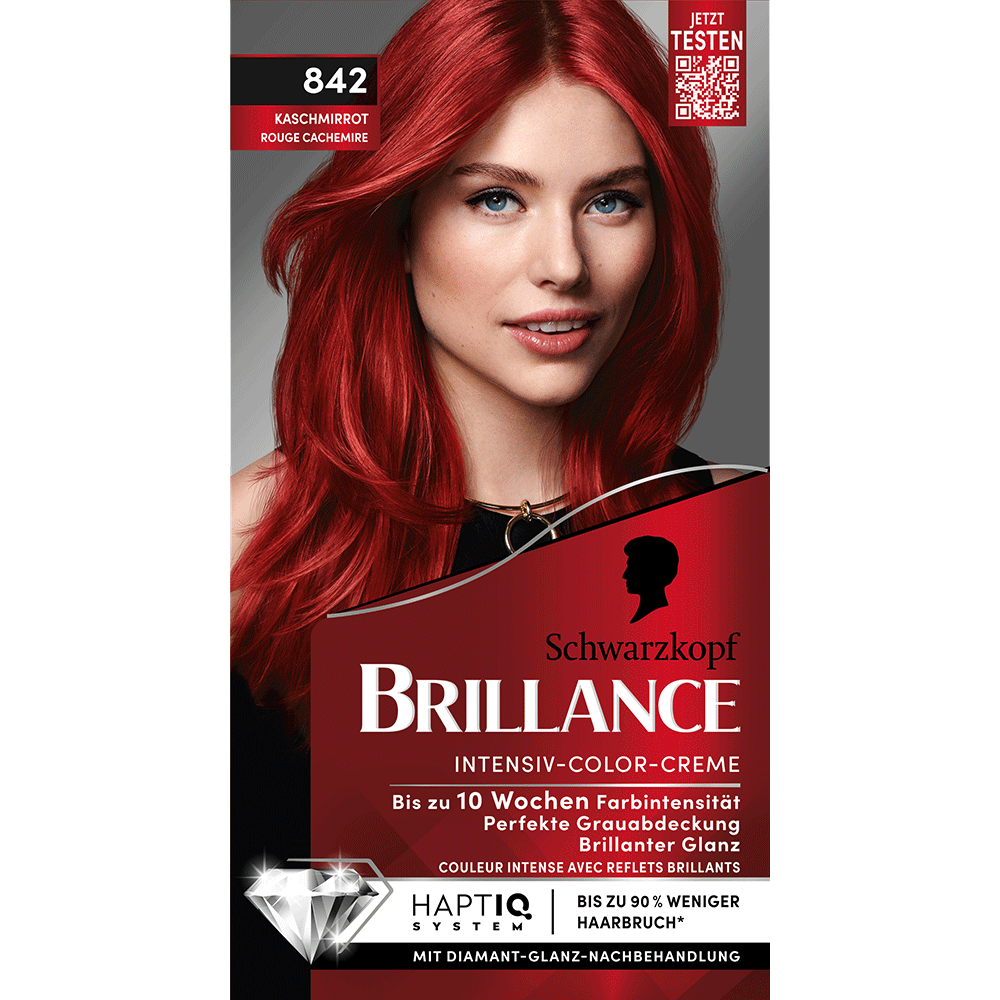 Bild: Schwarzkopf BRILLANCE Intensiv-Color-Creme kaschmir