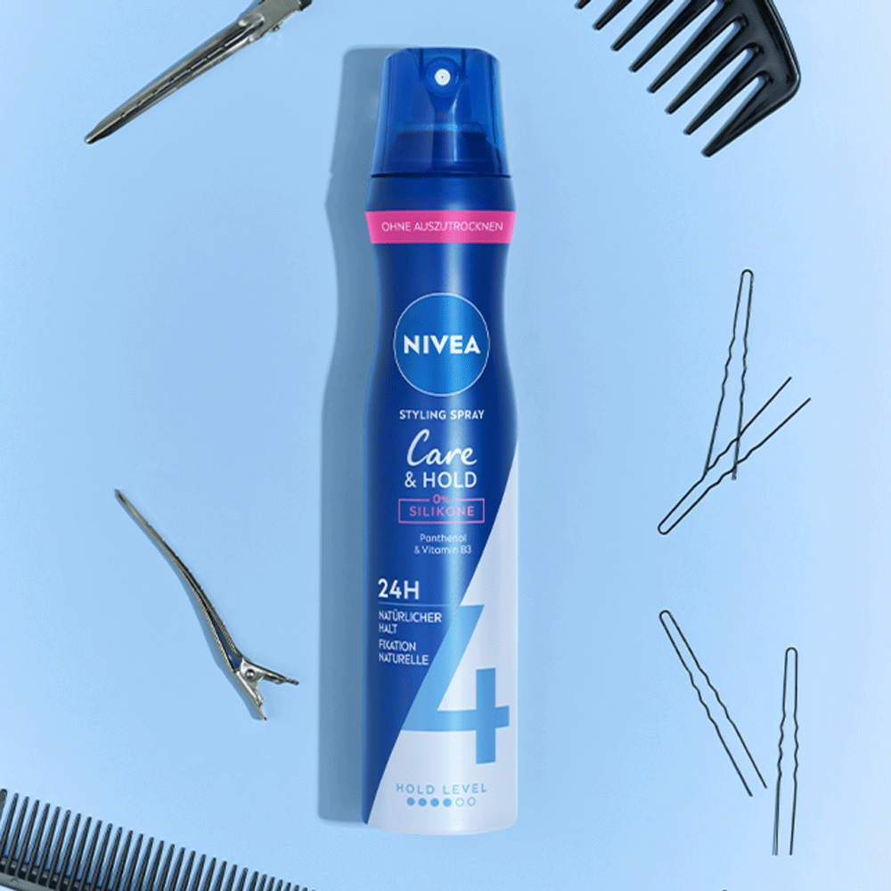 Bild: NIVEA Haarspray Blond Schutz 