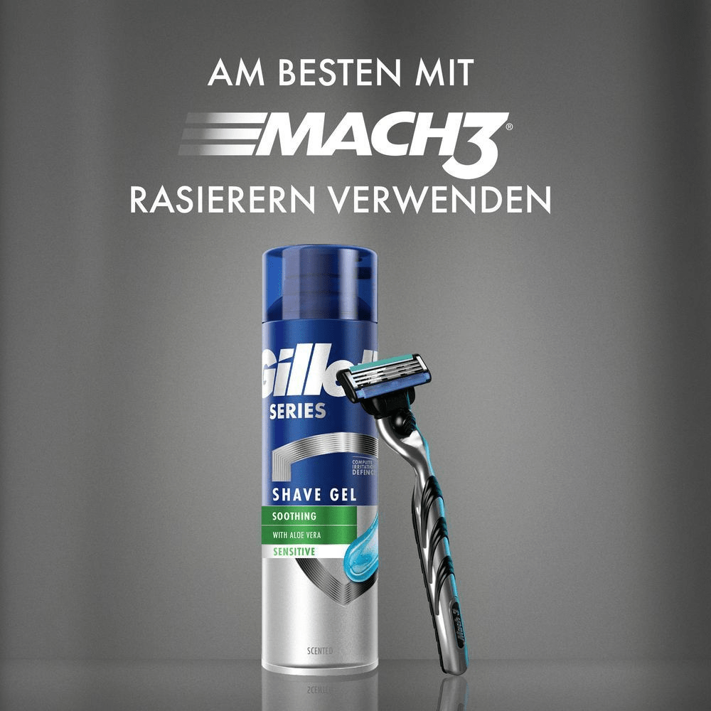 Bild: Gillette Series Bartpflege beruhigendes Rasiergel 