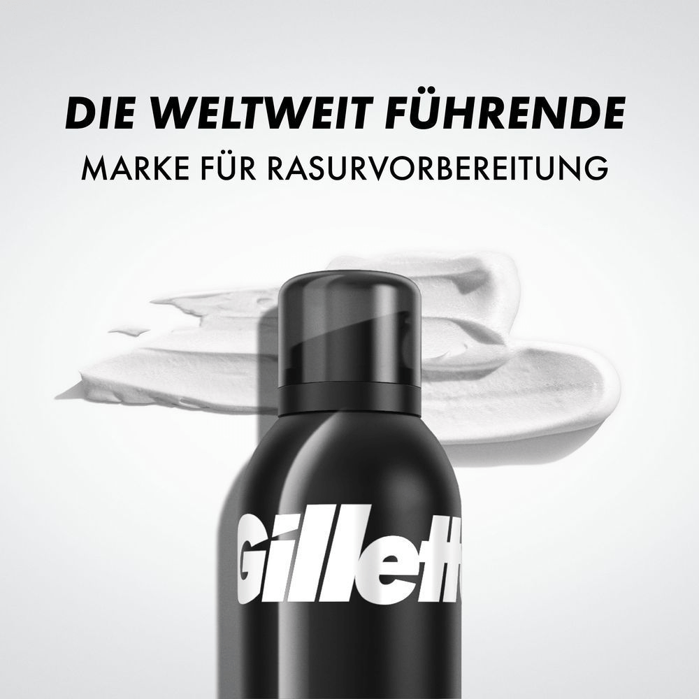 Bild: Gillette Classic Sensitive Bartpflege Rasierschaum 