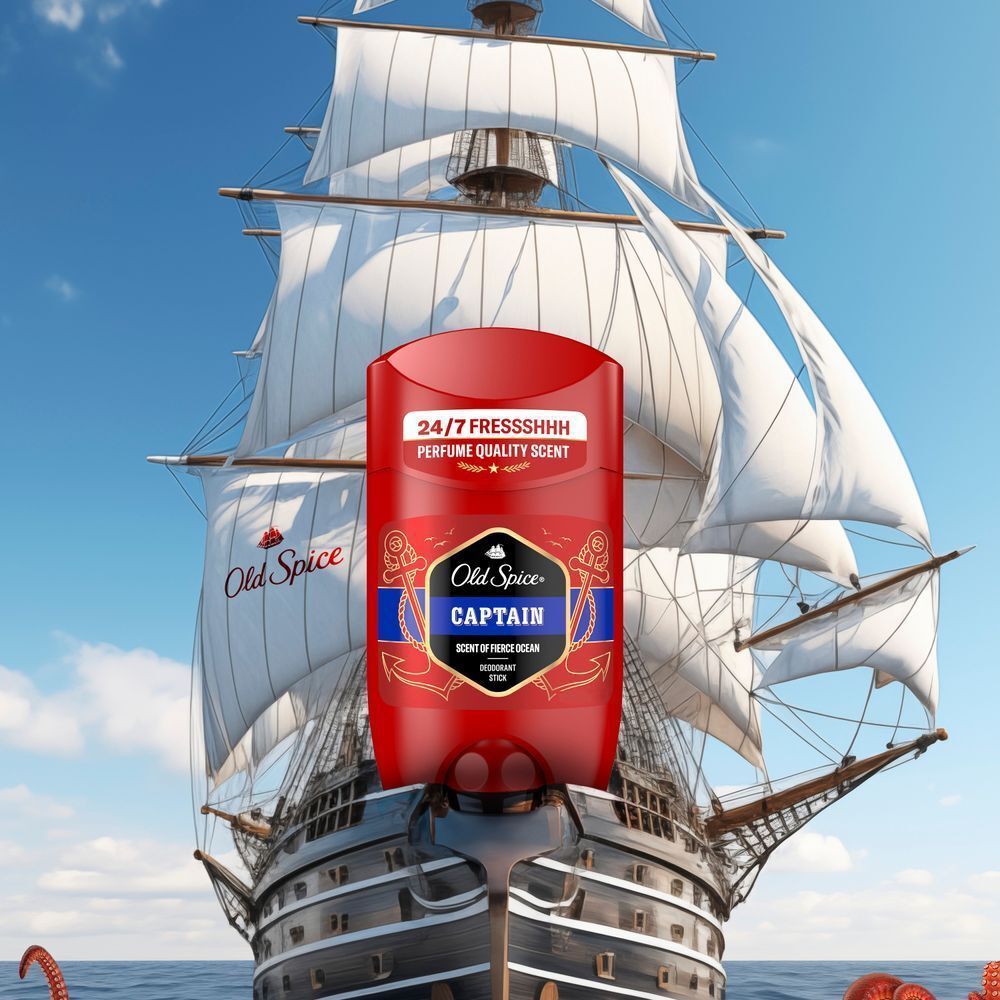 Bild: Old Spice Captain Deo Stick für Männer 