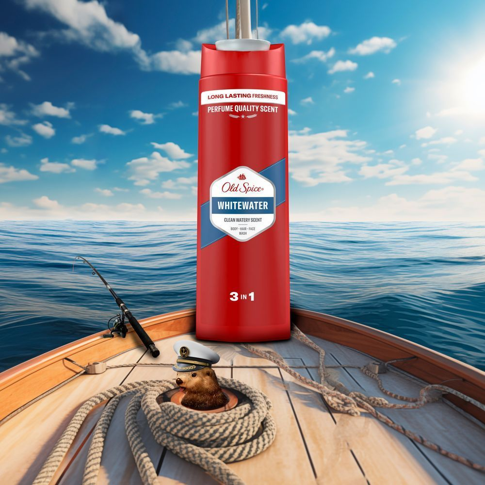 Bild: Old Spice Whitewater 3-in-1 Duschgel &amp; Shampoo für Männer 