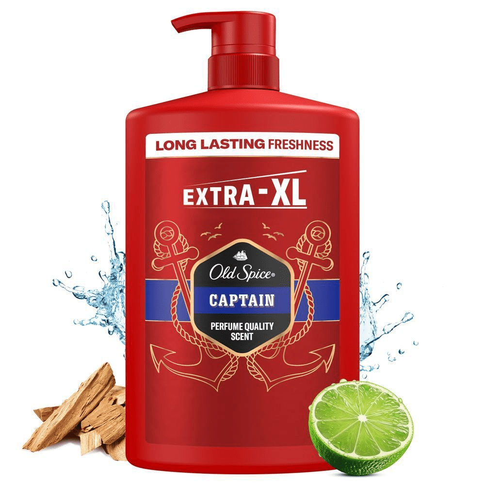 Bild: Old Spice Captain 3-in-1 Duschgel & Shampoo für Männer 