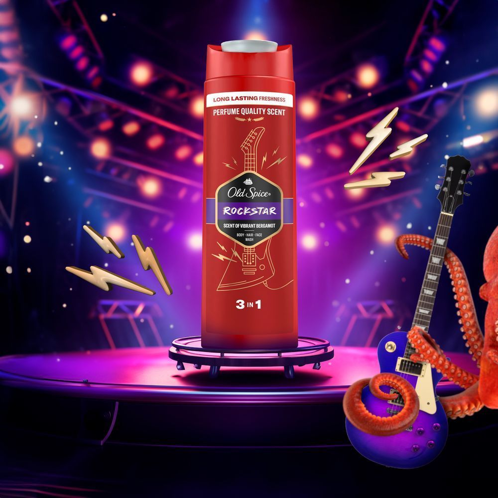 Bild: Old Spice Rockstar 3-in-1 Duschgel &amp; Shampoo für Männer 