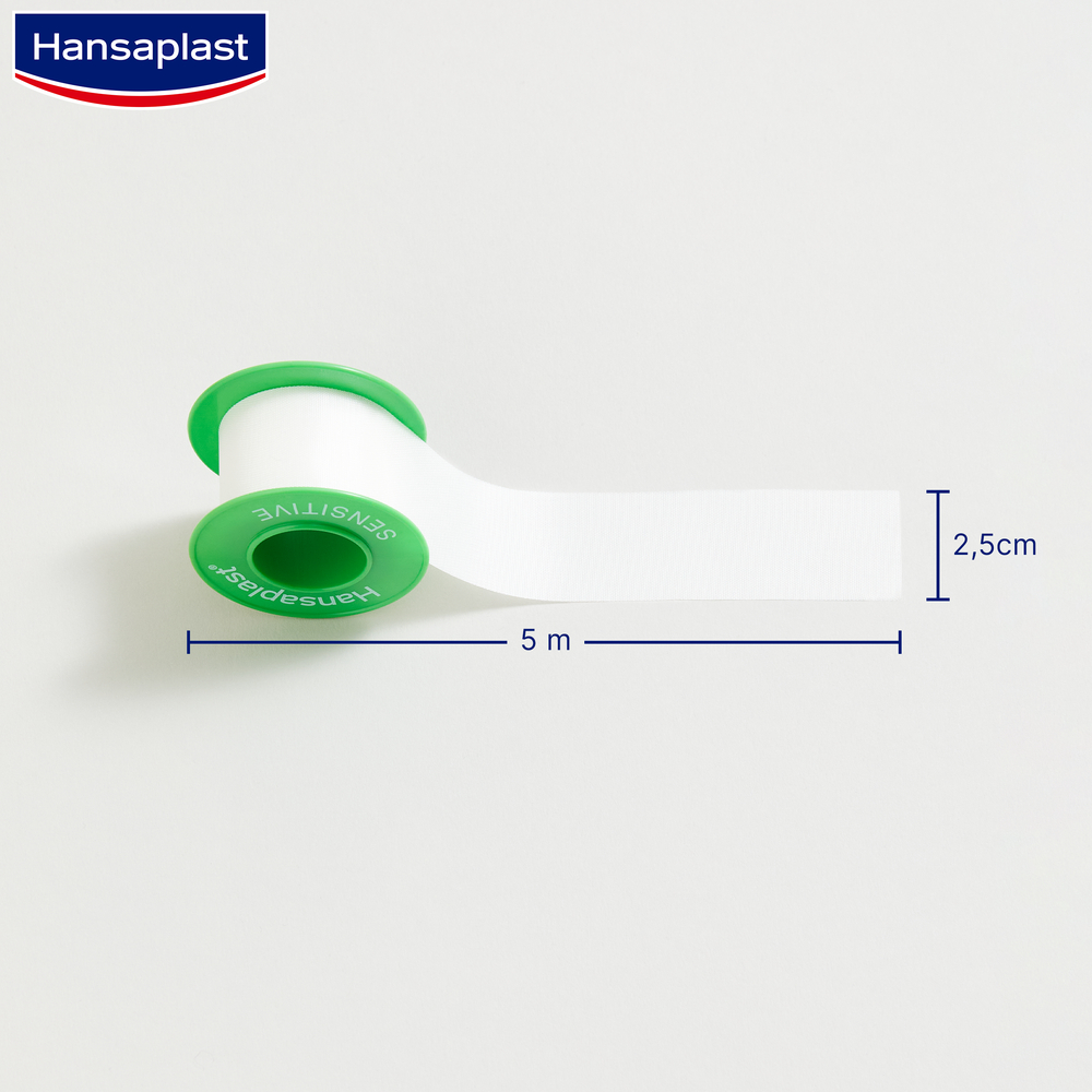 Bild: Hansaplast Sensitive Rollenpflaster 5m x 2,5cm 