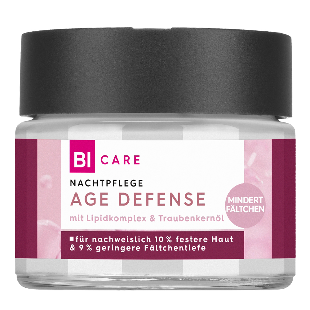 Bild: BI CARE Age Defense Nachtcreme 